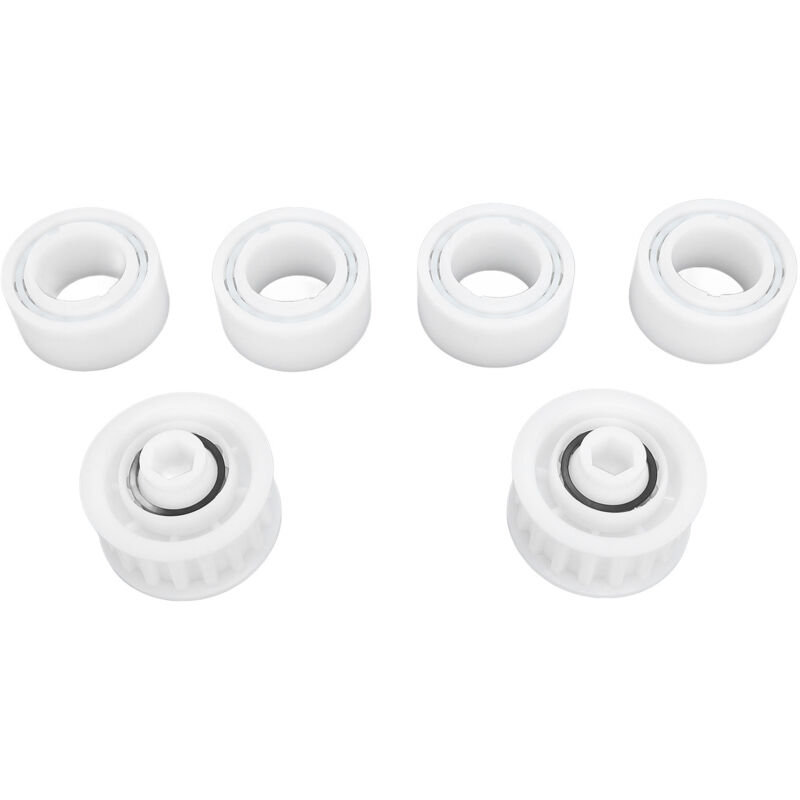 Ersatz-führungsräder Für Poolreiniger, 4er-pack, Mit 2 Riemenscheiben, Für Maytronics Dolphin