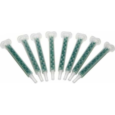 Mischdüse – Statische Mischdüse 1:1 Für 2k-klebstoff – Kompatibel Mit 25 G / 24 Ml Und 50 G / 50 Ml Kartuschen – 50 Stück