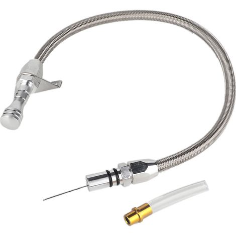 Getriebemanometer, Pt303 Flexibles Getriebemanometer Aus Edelstahl Für Chevy Th400 400 Turbo 400 Getriebe
