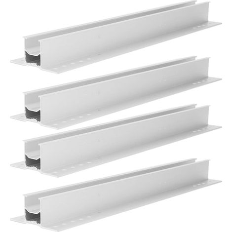 Neigbare Solarmodul-montagehalterung (4 X 400 Mm), Montagehalterung Aus Aluminiumlegierung Für Dächer, Wohnmobile, Boote Und Netzunabhängige Systeme