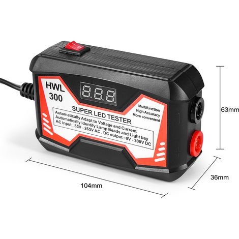 18w 0-300v Adaptiver Led-hintergrundbeleuchtungstester Für Fernseher - Professionelles Werkzeug Zur Reparatur Und Inspektion Von Tv-lichtleisten