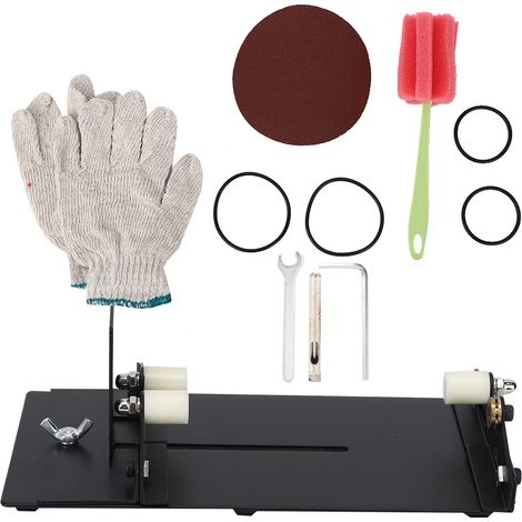 Glasflaschenschneider-set, Diy-metallflaschenschneider Zum Schneiden Von Runden Und Eckigen Flaschen, Handgefertigtes Weinschneidewerkzeug Für Dekorative Bastelarbeiten