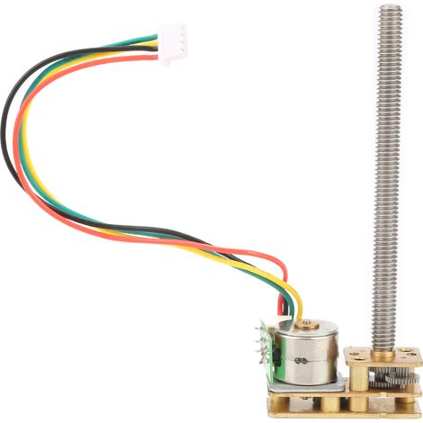 Fafeicy Gm1024by10 M455 4-adriger, 2-phasen-getriebemotor, Hohes Drehmoment, Geräuscharm, Metallgetrieben, 5 V Gleichstrom, 5/10/15/30 U/min, Geeignet Für Pkw