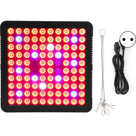 Topincn Led-pflanzenlampe, Schwarze Lampenperlen, 300w, Pflanzgefäßlampe, Wachstumslampe, Plantation Planté Pour Grow Light (preis Eu)