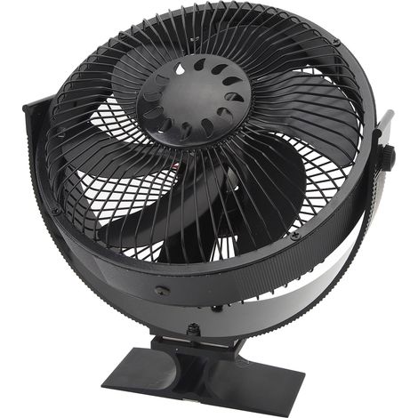 – Leiser Kaminventilator – 6 Flügel – Aluminium – 20 X 9 X 25 Cm – Betriebstemperatur 50–350 °c – Geräuschpegel ≤ 25 Db