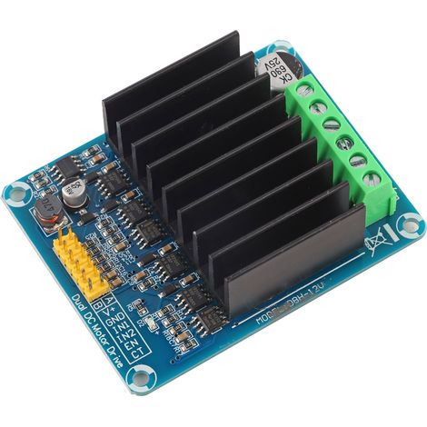 Doppel-32a-motortreiber, 30a-dc-motortreiber, 1 Stück Dc5-12v 0a-30a - Zweikanal-h-brücke - Modul-steuer- Und Anzeigeplatine.