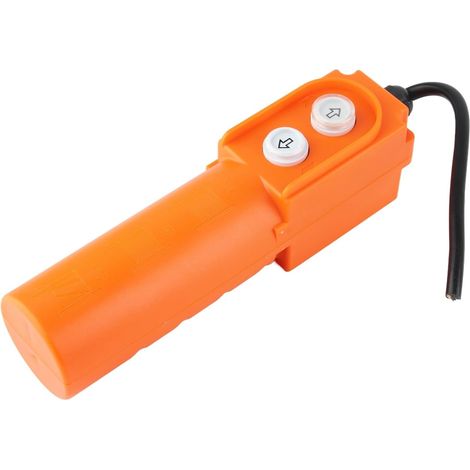 Gelber, Hängender, Wasserdichter Druckknopf-steuerschalter Für Krane Cob-61dr + 220-380v 30uf Kondensator