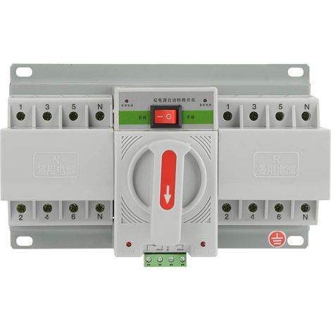 Automatischer Umschalter, 4-poliger Umschalter, 220-v-leistungsschalter-umschalter, 63-a-umschalter
