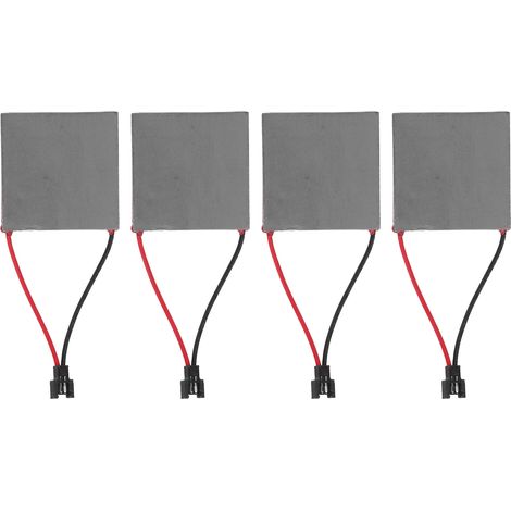 Generatorplatte Für Kaminventilatoren Aus Aluminiumlegierung, Reparaturblech Für 227 °c, 4 Stück