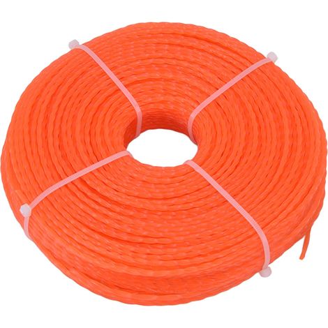 100 M Nylon-schneidfaden, 2,7 Mm Gedrehter Schneidfaden, Für Rasenmäher Und Gartentrimmer
