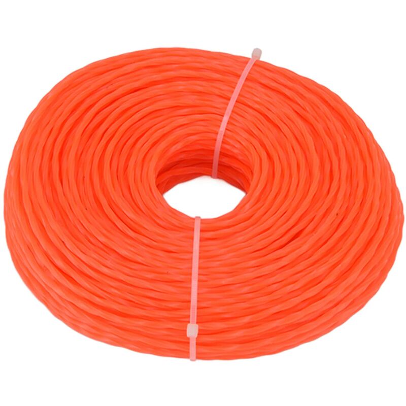 Jeffergarden 3,0 Mm Nylon-freischneiderfaden, 85 M Lang, Gedreht, Hohe Schnittleistung Und Beschädigungsresistenz, Für Rasenmäher Und Freischneider