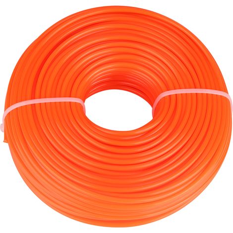 Mm Nylon-trimmerfaden, 50 M – Hochfeste Und Langlebige Schnur Für Rasenmäher Und Freischneider – Ideal Für Gartenpflege, Rasenflächen Und Unwegsames Gelände – Einfache Montage