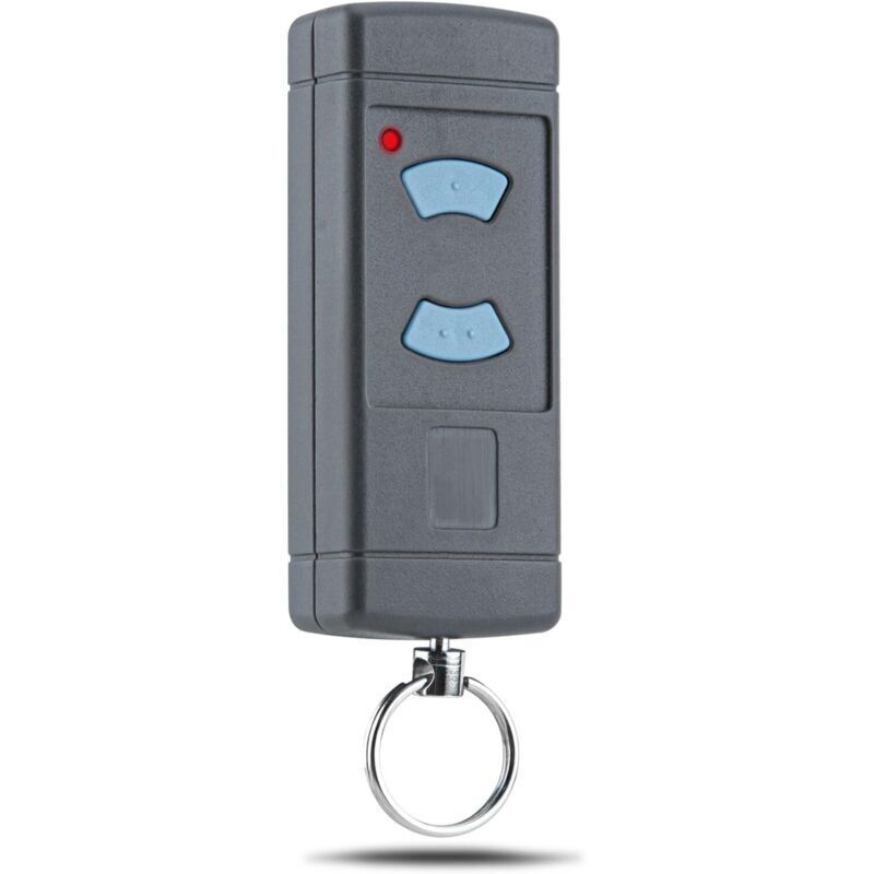 Télécommande Manuelle 868,3 Mhz Pour Portail Et Porte De Garage – 2 Boutons Bleus – Compatible Avec Systèmes Hörmann Hsm4, Hse2, Hs4, Hsz1, Hsp4