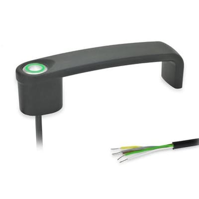 422-ZD-T1-K-2-SW Bügelgriffe, mit elektrischer Schaltfunktion, mit Kabel