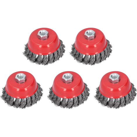 5 Stück 3-zoll-metallradbürsten