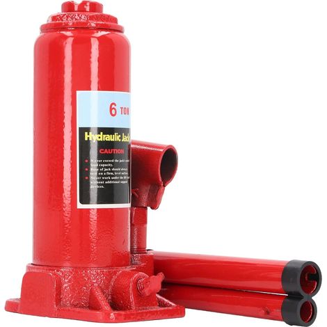 Rosvola 6-tonnen-hydraulik-flaschenheber – Rot