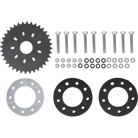 Flaches 36-zahn-ritzel, Flaches 36-zahn-ritzel Mit 9-loch-hinterradkettenrad Für 49ccm, 66ccm Und 80ccm Zweitakt-motorräder.