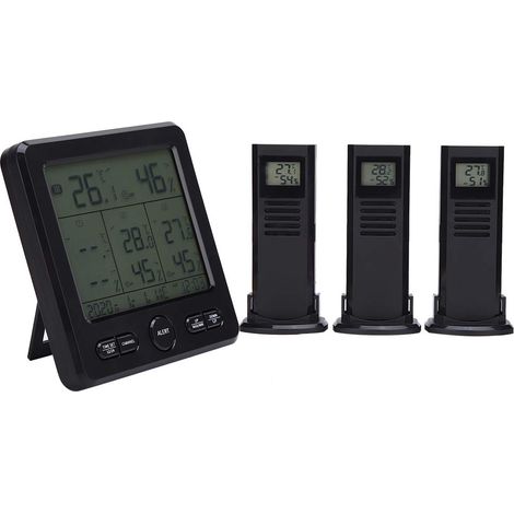 Wetterstation, Digitaler Wettersensor, Kabelloses Usb-ladegerät Mit Drahtlosem Sender Zur Temperatur- Und Feuchtigkeitsmessung