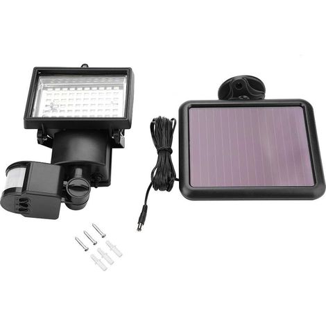 Soul Bewegungsmelderlampe, 60 Smd-leds, Solarbetrieben Mit Bewegungsmelder