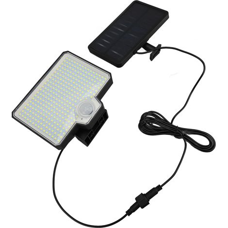 Solar-gartenleuchte Mit 294 Leds, Bewegungsmelder, Ip65-wasserdicht, 1800-mah-akku, Vier Beleuchtungsmodi, Solar-gartenstrahler