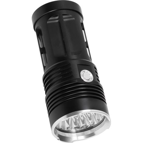 Led-taschenlampe, Wasserdichtes Gehäuse Aus Aluminiumlegierung Für Fußgänger Und Expeditionen