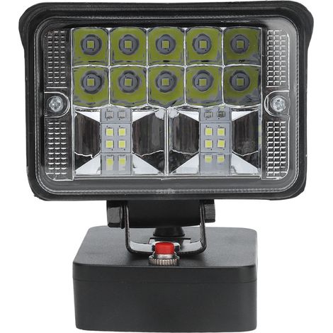 11w Led-lampe, 3 Einstellmodi, Unterspannungsschutz, Abs-gehäuse, Außenlampe Für 20v Lithium-batterie Der Bat-serie.
