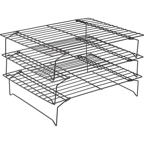 Antihaftbeschichteter Edelstahl-kühlrost/grill/backblech Für Kekse/kuchen/brot