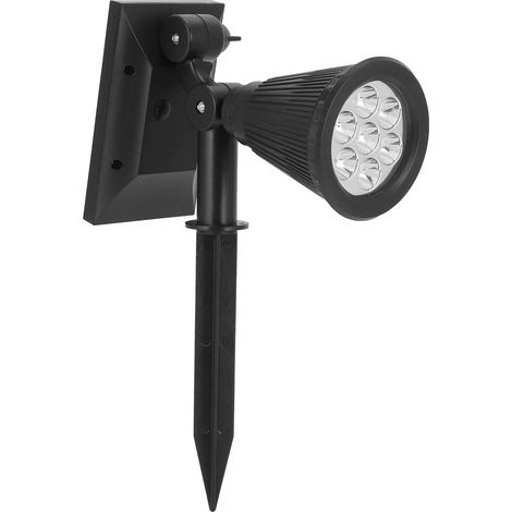 Beleuchtungskörper, Einstellbare Smarte Lichtsteuerung 5,5v Wasserdichte Schwarze Rasenlampe, Wegleuchte Für Hof, Rasen Und Garten (ipl)