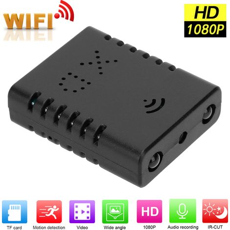 1080p Mini-wlan-kamera Mit Infrarot-nachtsicht, Audio-video-recorder, Bewegungserkennung, Loop-aufnahme Und Überwachungsfunktion