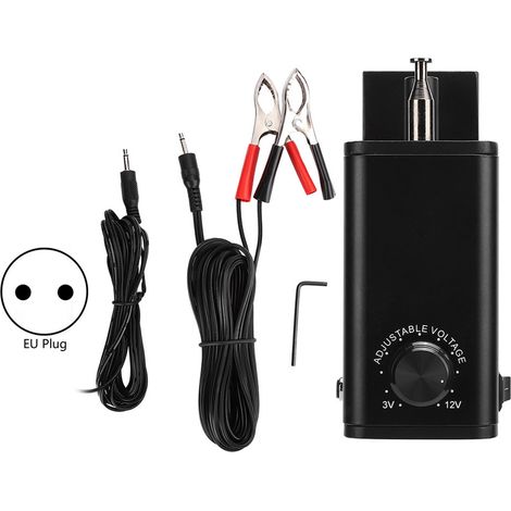 Fd609c Aluminium-grillofen Mit Einstellbarer Geschwindigkeit, 3-12v Gleichstrommotor, 5,7x2,4 Zoll, Zubehör Für Campingküche (eu)