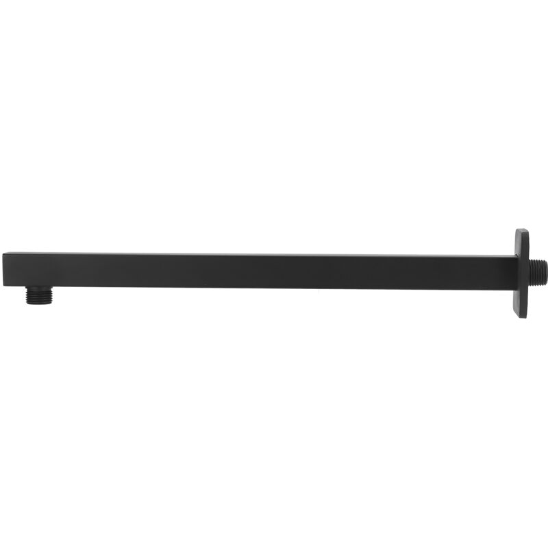 Npt1/2 41 Cm Unterputz-wandduscharm, Duschkopfverlängerungsarm Für Badezimmer, Schwarz