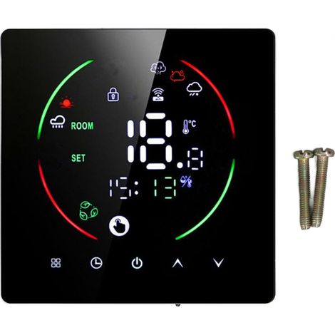 Intelligenter Wifi-app-thermostat, Fernbedienung, Timer-einstellung, Programmierbarer Fußbodenheizungsregler Für Zuhause, Ac90-240v.
