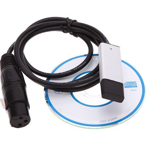 Usb-zu-dmx-led-dmx512-schnittstellenadapter, Bühnenlichtsteuerung Für Pc, Dimmer