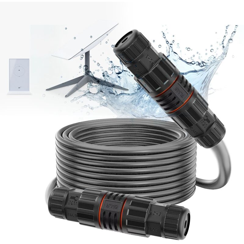 75 Fuß Langes, Wasserdichtes Ersatz-reparaturkabel Mit Ethernet-anschlüssen, Sauerstofffreies Kupfer-internetkabel