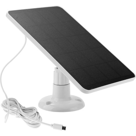 4-w-solarpanel Für Überwachungskameras, Usb-kompatibles Solarpanel, Ip65 Wasserdicht