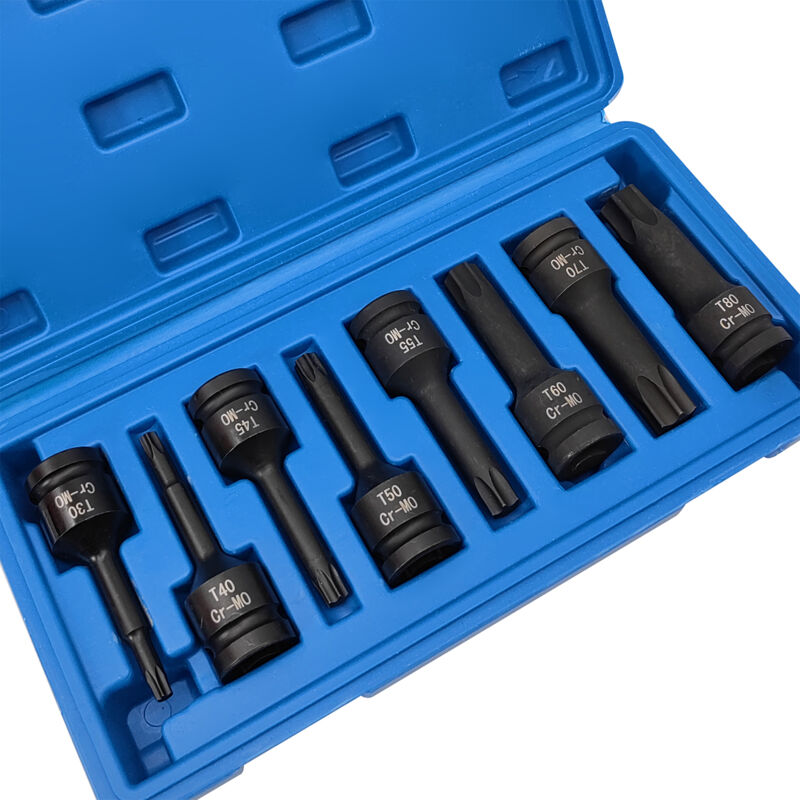 1/2 Zoll Impact Torx Bit Steckschlüssel-bits Sortiert T30 T40 T45 T50 T55 T60 T70 T80