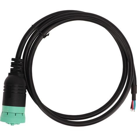J1939 9-polige Buchse Auf Offenes Kabel, Typ 2 J1939 9-poliger Weiblicher Verlängerungsstecker Auf Offenen Stecker Diagnosekabel Diagnoseanschlusswerkzeug.