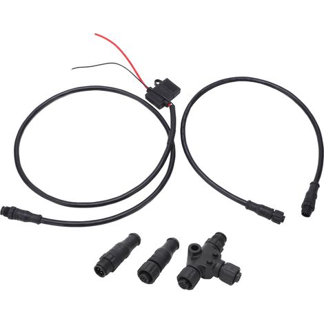 Marine-starterkit Für Nmea 2000 (1 M), Stromkabel Mit Sicherung, Stecker/buchse-t-stecker Für Lowrance-netzwerke, Nmea 2000, Simrad-netzwerke, Bg-netzwerke Und Weitere Teile