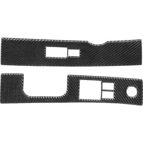 Ejoyous Fensterverkleidungs-abdeckung Aus Kohlefaser Für 350z (2006–2009) Mit Echter Kohlefaseroberfläche, Einfache Montage Durch Abziehen Und Aufkleben