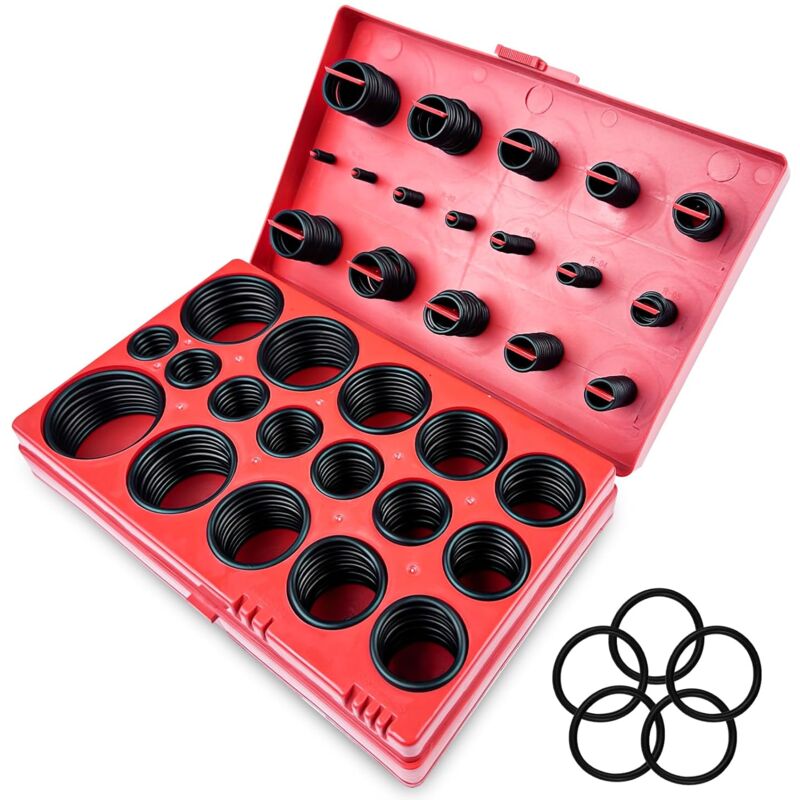 419-teiliges Nbr-o-ring-set (ø 3–50 Mm, 32 Größen) Für Sanitär-, Armaturen- Und Fahrzeugreparaturen