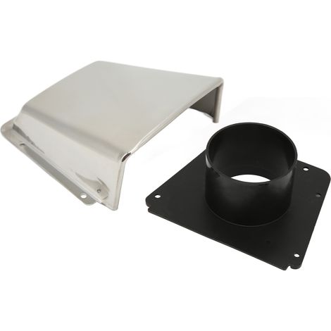 Tihebeyan Marine-lüftungsabdeckung, Hochleistungs-lüfterhaube Aus Edelstahl 304 Mit Nylonfuß Zur Geruchsfreien Reinigung Der Bilge Von Booten Und Schiffen.
