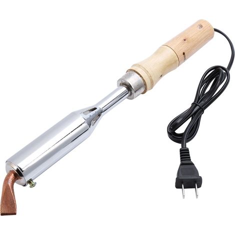 Lötkolben Mit Guter Elektrischer Leitfähigkeit, Stabiler Sofortheizung, Mit Holzgriff, Lötkolben Für Den Heimgebrauch (200w)