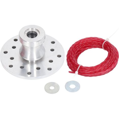 Freischneiderkopf, Aluminium-unkrautkopfadapter Mit Mehreren Löchern Und Gedrehten Seilen Für Titan Pro Freischneider
