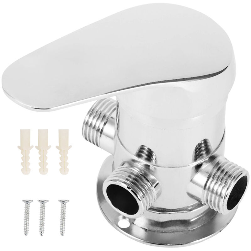 3-wege-eckventil G1/2" Für Duschkopf, Wasserabscheider, Duschumsteller, Umschaltventil