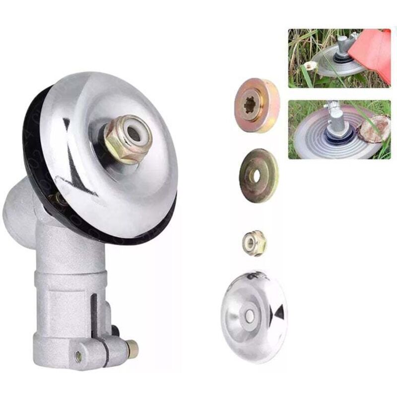 – 26-mm-freischneiderkopf – Getriebe Aus Aluminium Und Stahl – 10 X 1,25-außengewinde – Kompatibel Mit Rasenmähern