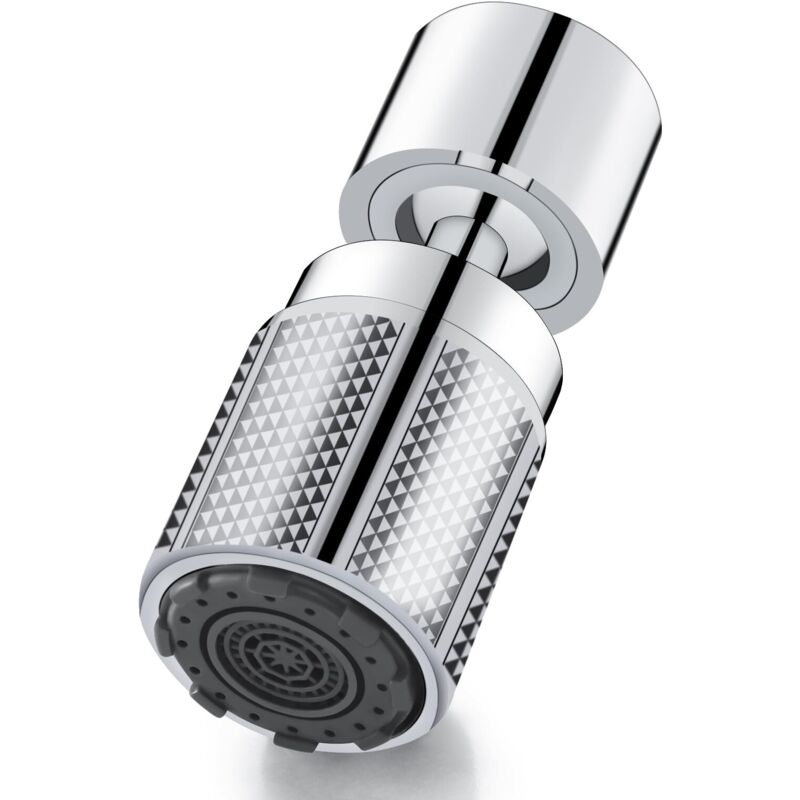 Aérateur De Robine Universel, 360° Pivotant Embout Robinet Cuisine, 3 Modi Mousseur Robinet Economie Eau, Pour M20 M22 M24