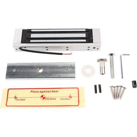 Rosvola Einbau-elektromagnetschloss, 180 Kg Haltekraft, 24 V, Integrierter Magnet Für Zutrittskontrollsysteme