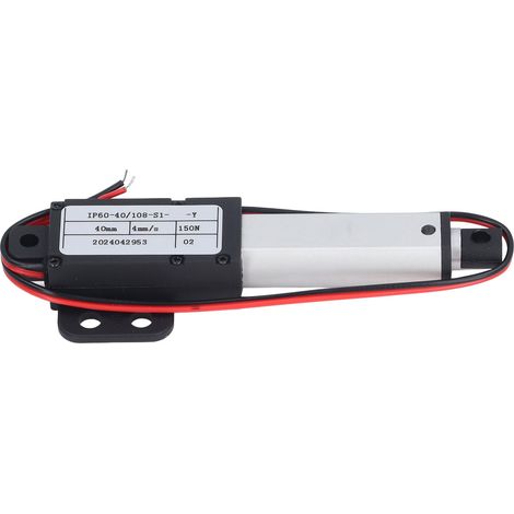 Elektrischer Linearantrieb Mit 40 Mm Hub, 150 N Und 4 Mm/s Für Sofas, Roboter, Fernseher, Tische, Fenster, 12 V