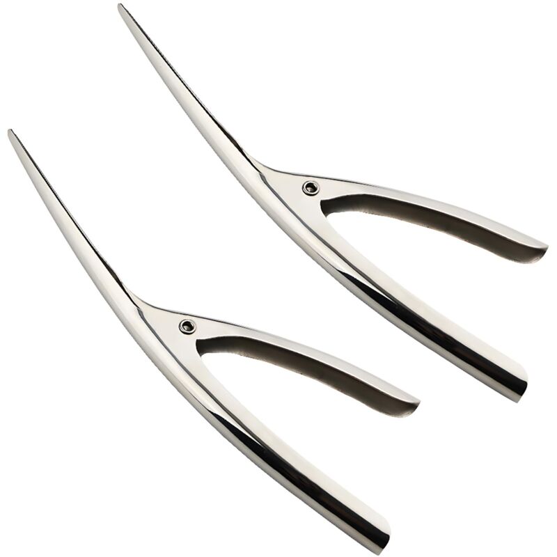 Garnelenschäler, 2-teiliges Set Zum Entdarmen Von Garnelen, Garnelenschälermesser Aus Edelstahl, Geeignet Zum Schälen Von Rohen Oder Gekochten Garnelen.