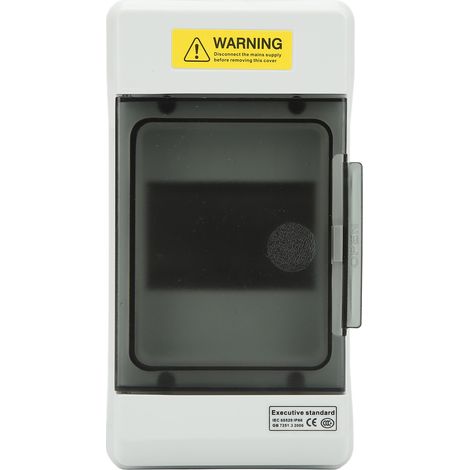Ip66 Wasserdichter 4-wege-pv-außenverteilerkasten Mit Staubdichtem Leitungsschutzschalter Und Einzelner Kupfersammelschiene